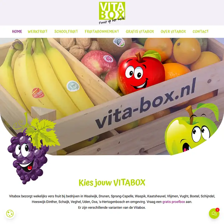 VitaBox Fruit op het Werk